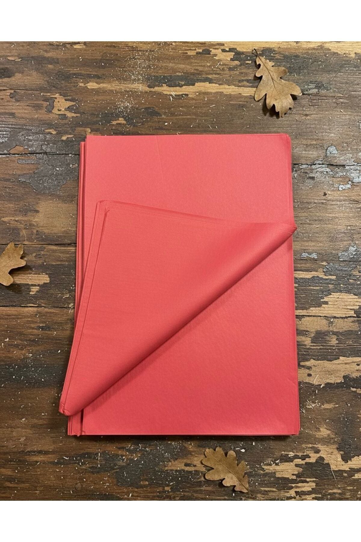 Renkli Pelur Kağıdı Kırmızı - 25x35cm - 75 Adet