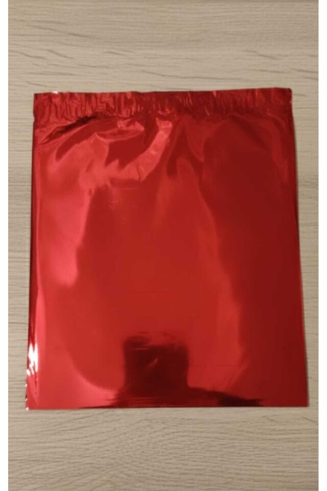 Kırmızı Hediye Paketi + 19x45 Cm Beyaz Çekmeli Fiyonk