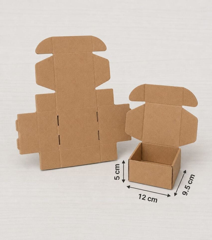 12x9,5x5 Cm Kilitli E-Ticaret Kargo Kutusu