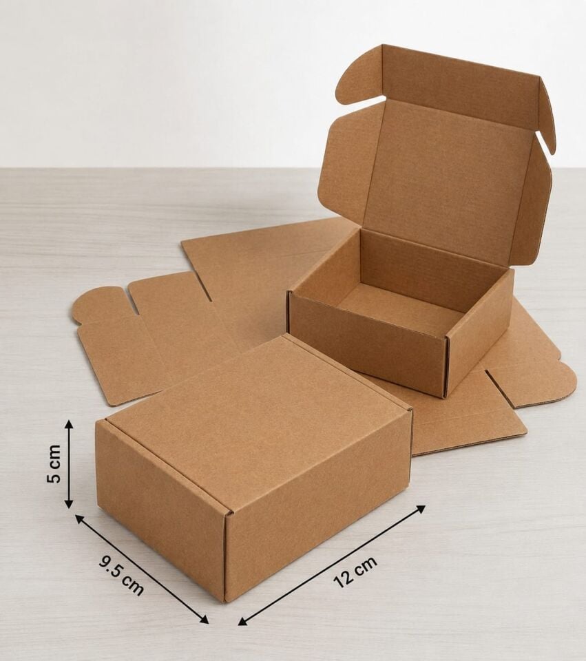 12x9,5x5 Cm Kilitli E-Ticaret Kargo Kutusu