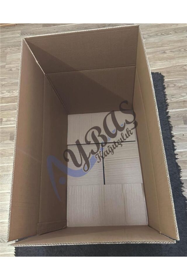 80x50x50 Koli Kutu Taşınma Seti, Çift Oluklu Boş Karton, 1.Adet Koli Bandı, 40 gr. 5mt Patpat