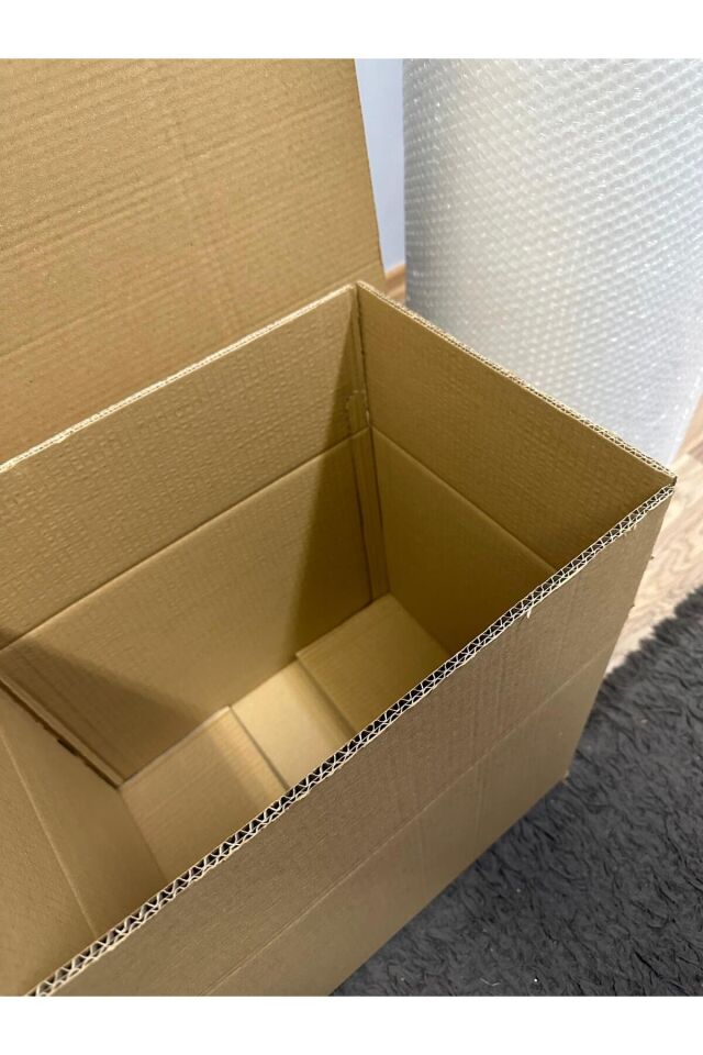 30x30x20 cm Dopel / Çift Oluklu Taşıma Kolisi