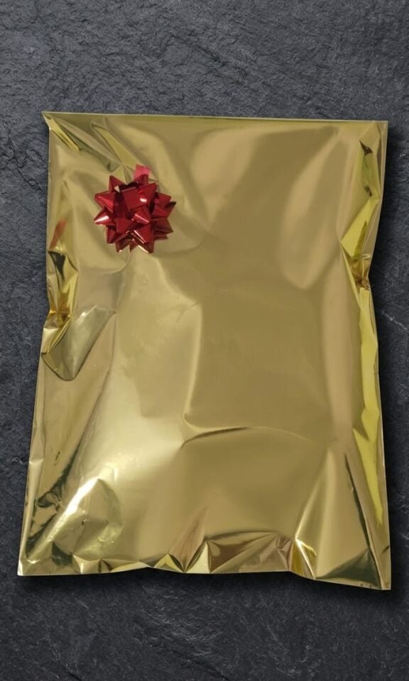 Lüks Metalik Hediye Poşeti