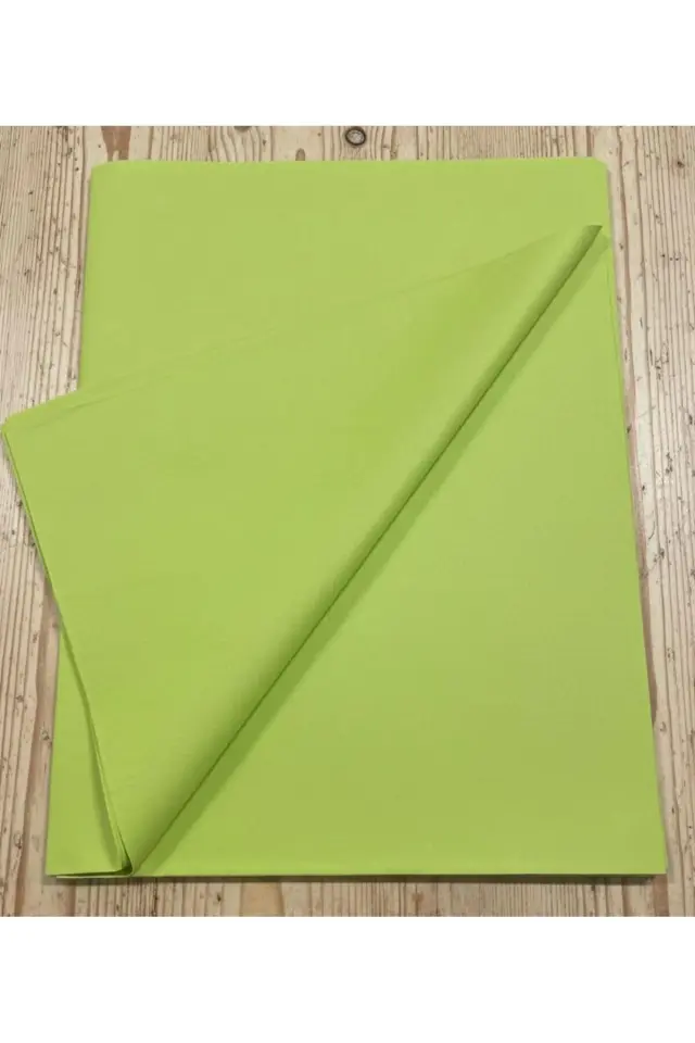 Renkli Pelur Kağıdı Yeşil - 50 Adet - 50x70cm